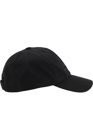Isabel Marant Tilbehør, Dame, Sort, 57 CM, Bomuld, Sort Broderet Logo Baseball Cap