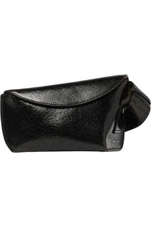 Alexander McQueen Taske, Dame, Sort, ONE SIZE, Læder, Læderbrilleetui Beskyttende