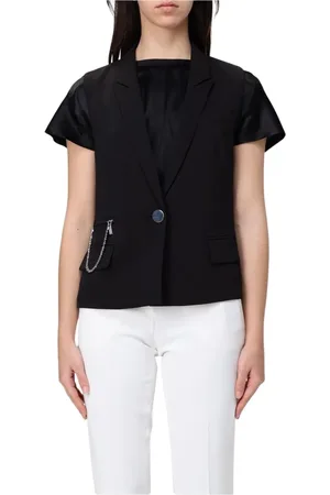 Armani Exchange Jakke, Dame, Sort, S, Elegant Sort Blazer Vest
