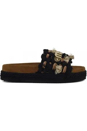 Mou Sko, Dame, Flerfarvet, 36 EU, Sorte Sandaler til Lang Levetid