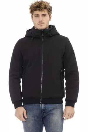 BALDININI Jakke, Herre, Sort, XL, Uld, Trendy Jakke - Stilfuld og Funktionel