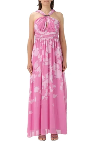 Liu Jo Kjole, Dame, Lyserød, S, Elegant Fuchsia Kjole til Kvinder