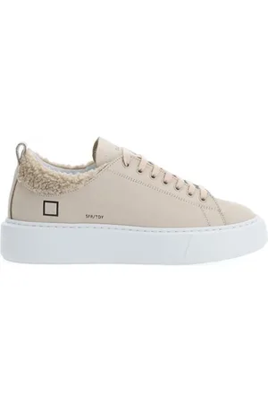 D.A.T.E. Sko, Dame, , 36 EU, Læder, Logo Detalje Læder Sneaker