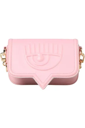 Chiara Ferragni Taske, Dame, Lyserød, ONE SIZE, Læder, Eye Bag Chain Strap