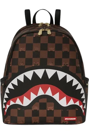 Sprayground Taske, Herre, Brun, ONE SIZE, Uld, Mini Karakter Check Rygsæk