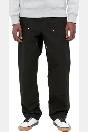 Carhartt Jeans, Herre, Sort, W34 L32, Denim, Denim Double Knee Pant