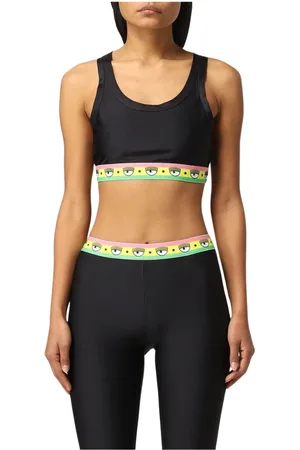 Chiara Ferragni Sport, Dame, Sort, M, Øje Print Træningssæt