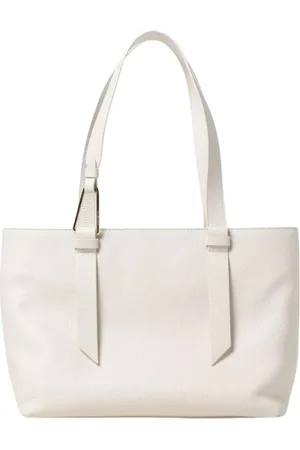 Coccinelle Taske, Dame, Hvid, ONE SIZE, Læder, Rosa Læder Tote Taske