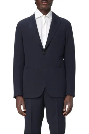 Giorgio Armani Jakke, Herre, Blå, XL, Elegant Blå Blazer
