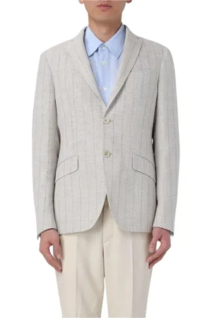 Etro Jakke, Herre, , XL, Elegant Jakke med Revers og Frontknaplukning