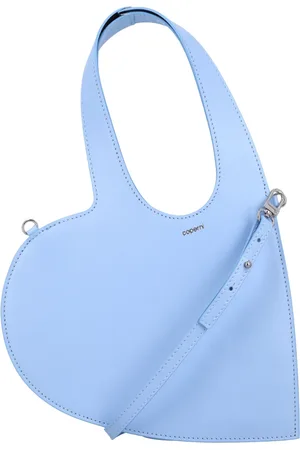 COPERNI Taske, Dame, Blå, ONE SIZE, Læder, Hjerte Crossbody Tote Taske