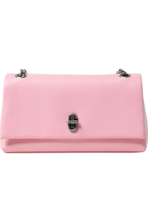 Marc Jacobs Taske, Dame, Lyserød, ONE SIZE, Uld, Elegant Sort Skuldertaske
