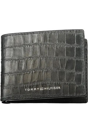 Tommy Hilfiger Tilbehør, Herre, Sort, ONE SIZE, Uld, Herre Pung Sort Kontrast Logo