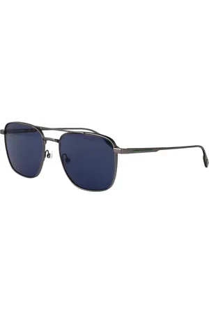 Lacoste Tilbehør, Herre, Grå, 55 MM, Uld, Stilfulde solbriller med L261S design