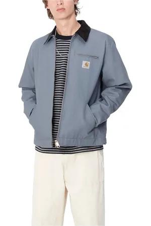 Carhartt Jakke, Herre, Grå, L, Bomuld, Detroit Jacket Dove Grey Black