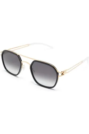 MYKITA Tilbehør, unisex, Gul, 50 MM, Tyl, Leeland 768 SUN Solbriller