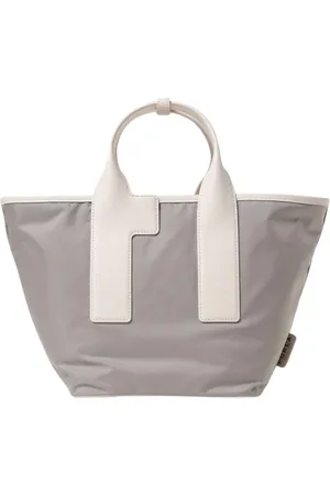 Furla Taske, Dame, Grå, ONE SIZE, Uld, Gul Creme Mini Tote Taske