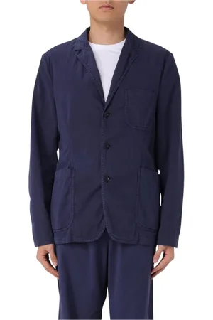 Aspesi Jakke, Herre, Blå, XL, Bomuld, Klassisk Blå Blazer Jakke