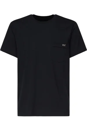 FAY Top, Herre, Sort, M, Bomuld, Sorte T-shirts og Polos med Lomme