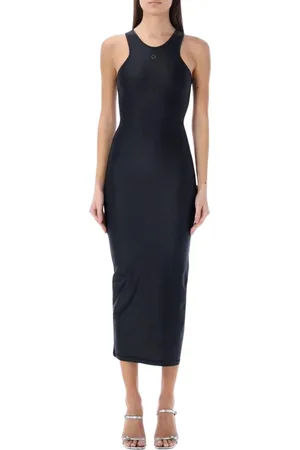 COPERNI Kjole, Dame, Sort, S, Elegant Sort Midi Kjole