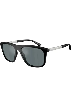 Emporio Armani Tilbehør, Herre, Sort, 57 MM, Solbriller