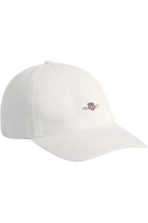 GANT Tilbehør, Herre, Hvid, ONE SIZE, Bomuld, Shield Cap