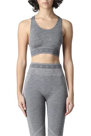 Golden Goose Top, Dame, Grå, L, Uld, Grå Logo Activewear Sæt