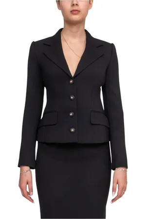 Dolce & Gabbana Jakke, Dame, Sort, 2XS, Sort Kvinders Jakke N0000