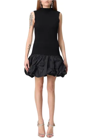 ROTATE Kjole, Dame, Sort, 2XS, Uld, Sort Elegant Mini Kjole Kvinder