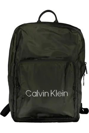 Calvin Klein Taske, Herre, Grøn, ONE SIZE, Uld, Grøn Herre Rygsæk med Laptop Rum