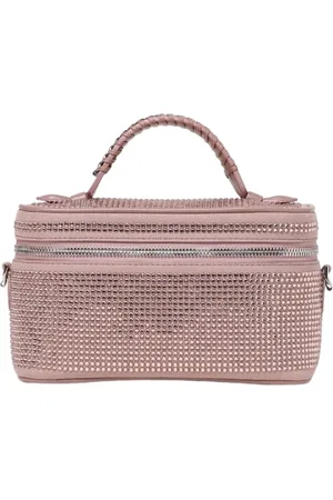Stella McCartney Taske, Dame, Lyserød, ONE SIZE, Uld, Krystalbesat Skuldertaske