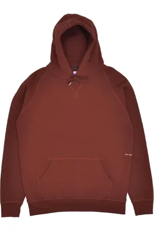 Pop Trading Company Sweathshirts & Hoodies, Herre, Brun, L, Bomuld, Mursten Rose Hættetrøje