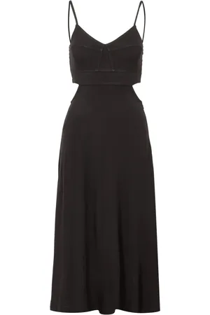 Michael Kors Kjole, Dame, Sort, L, Midi-kjole
