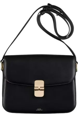 A.P.C. Taske, Dame, Sort, ONE SIZE, Uld, Sorte tasker til et stilfuldt look