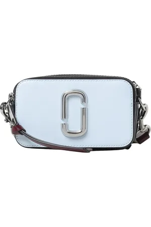 Marc Jacobs Taske, Dame, Blå, ONE SIZE, Uld, Ikonisk JHardware Crossbody Taske i Blå