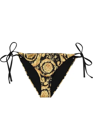 VERSACE Badetøj, Dame, Flerfarvet, XL, Barok Print Bikini Bund