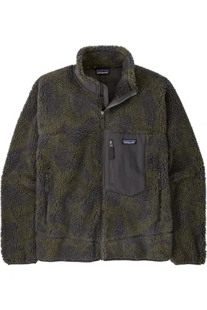 Patagonia Sport, Herre, Grøn, M, Uld, Retro-X Jakke Forge Grey Vindtæt Lynlås