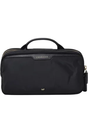 Anya Hindmarch Taske, Dame, Sort, ONE SIZE, Nylon, Sort Kosmetisk Taske Organizer