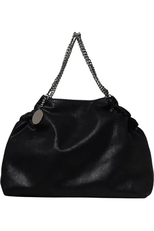 Stella McCartney Taske, Dame, Sort, ONE SIZE, Uld, Kæde Tote Taske til Kvinder