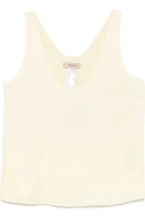 Twin-Set Top, Dame, , L, Uld, Stilfuldt Top Sæt