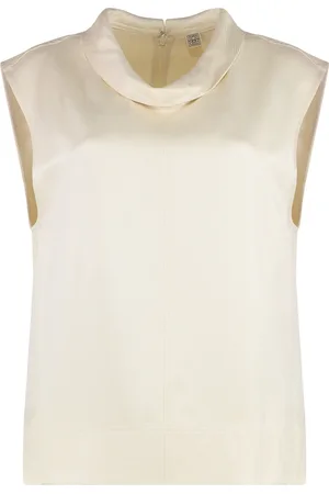Totême Top, Dame, , XS, Jersey Top med Stand Up Krave