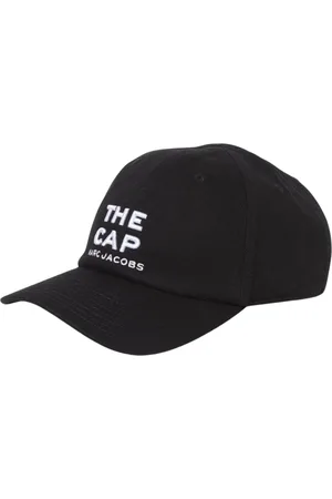Marc Jacobs Tilbehør, Dame, Sort, ONE SIZE, Uld, Sort bredskygget Fedora hat