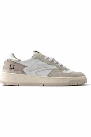 D.A.T.E. Sko, Herre, , 44 EU, Læder, Læder Sneakers med Perforeringer