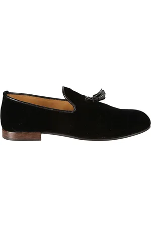 Tom Ford Sko, Herre, Sort, 42 1/2 EU, Velvet Moccasin Sko