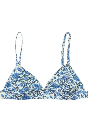 MC2 SAINT BARTH Badetøj, Dame, Flerfarvet, M, Farverig Blomstret Bikini Top