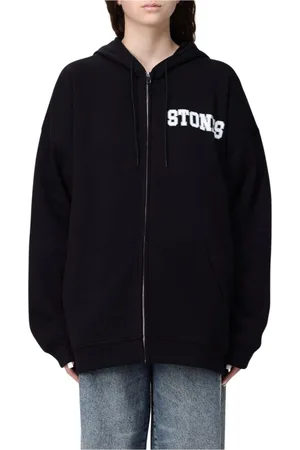 ANIYE BY Sweathshirts & Hoodies, Dame, Sort, M, Bomuld, Sort ZipUp Hoodie