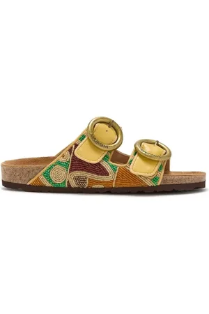 Maliparmi Sko, Dame, Gul, 40 EU, Bomuld, Mimosa Perle Sandaler