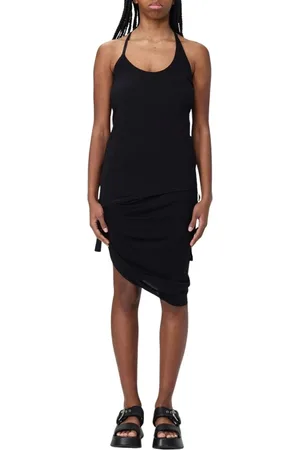 Helmut Lang Kjole, Dame, Sort, M, Elegant Sort Top Kvinde