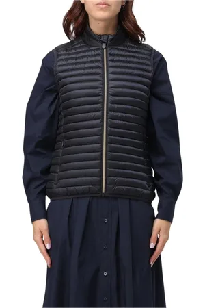 save the duck Jakke, Dame, Sort, M, Quiltet Puffer Høj Krave Vest