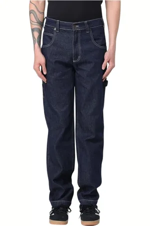 Dickies Jeans, Herre, Blå, W33, Denim, Klassiske Denim Arbejdsbukser